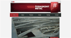 Desktop Screenshot of ozbaskentmetal.com